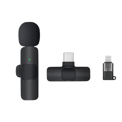 China Protable Proper Price Lapel Mic Noise Reduction Video Recording Plug and Play Microphone for sale