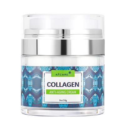 China Private Label Collagen Anti Aging Face Cream Day And Night For Skin Tightening Organic Skin Care Whitening Face Cream And Lotion for sale