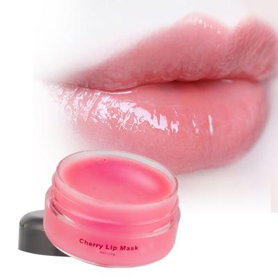 China Moisturizer OEM Private Label AFCARE Fruit Vegan Rose Cherry Natural Overnight Whitening Lip Mask for sale