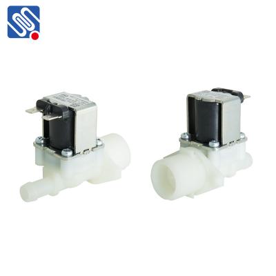 China Kitchen MEISHUO FPD180N10 One Way 24v Home Micro DC 3/4 Water Plastic Solenoid Valve for sale