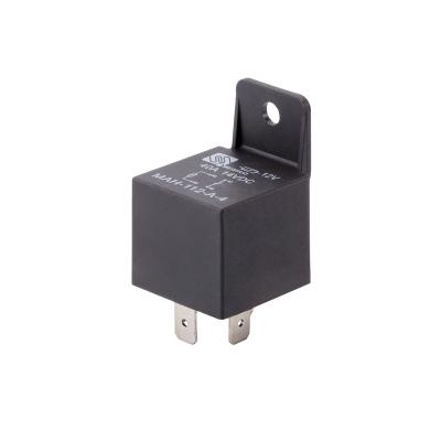 China Car part Meishuo mah - S-112 - A mini 12v 30a 4pin 40a 14vdc -4 jd1912 waterproof auto relay with plastic bracket for sale