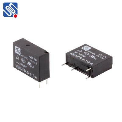 China Meishuo MPR-S-112-A Sealed Power Relay 24V DC 0.2W 5A 12V 5A 1NO Mini SPST-NO Fridge PCB Relay for sale