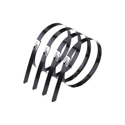 China Meishuo 304/316 steel Self-lock ball/light stainless steel cable ties /zip tie belt for sale