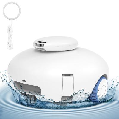 China New arrival high quality rechargeable intelligent automatic robot swimming pool cleaning robot 300*300*186mm for sale