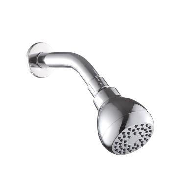 China Modern America Style Hot Selling High Pressure Shower Head - 3 Inch Leak Proof Fixed Chrome Showerhead - Adjustable Metal Swivel Ball Joint for sale