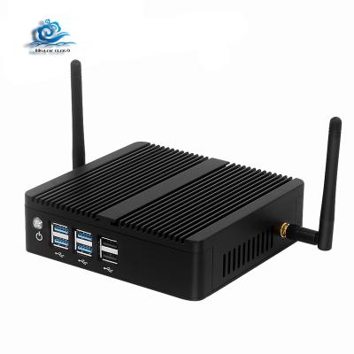 China For Fanless Small Portable Student Core i7 4500U i5 4200Y i3 4010Y DDR3L CPU Mini PC Home and Office MiniPC Computer Desktop Win10 Wifi Barebone PC for sale