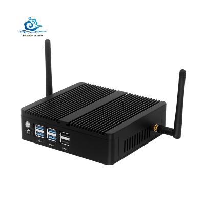 China For Home and Student Micro PC Intel Core i3 4010Y i5 5300U CPU X86 HTPC W10 CPU Fanless Mini Computers with 4G Ram 60G SSD WIFI for sale