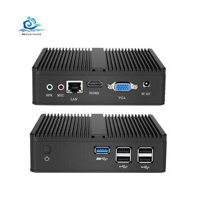 China Intel Ce-leron J1900 Quad Core Computer 8G Ram 120G Desktop WIFI Home Theater SSD Fanless PC for Home and Student Mini PC HLY for sale