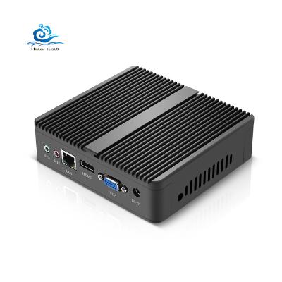 China HLY Mini PC Computer J1800 N2840 Dual Core Win10 Pro Fanless Educational Barebone Linux HTPC VGA WIFI 8G Desktop Ram 120G SSD for sale