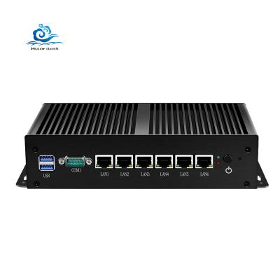 China For Business VPN PC 6 LAN Port Router Support Linux pfsense aes-Ni Intel 3865u i3 7100U 6006U Quad Core Firewall Cheap Server Mini Computer for sale