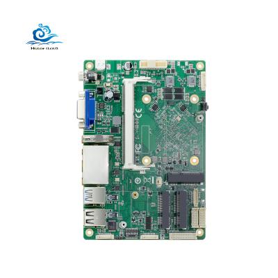 China Intel Desktop Core i7 5500U Embedded Mini Dual NIC 6xCOM 4G SIM Card WiFi VGA Ubuntu Mini PC Industrial Motherboard for sale