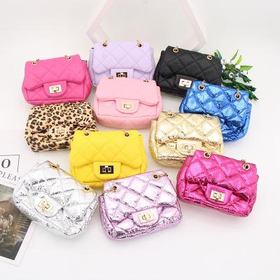 China PU Kids Mini Chain Purses Shoulder And Cute Cross Bag For Kids Toddler Girl Small for sale