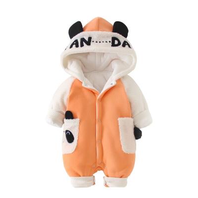 China Long Sleeve Newborn Baby Clothing Winter Animal Romper for sale