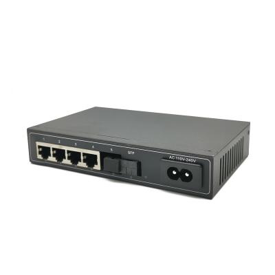 China Hot Sale Warranty 10/100/1000Mbps Port POE Full Port Industrial Gigabit POE Switch With Uplink SFP Port for sale