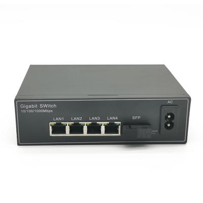 China 2021 gigabit network switch support network POE switch and industrial poe switch 5 ports for sale