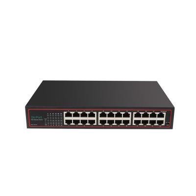 China 24 Port 100m+2port 1000m+2sfp Stackable Poe Switches for sale