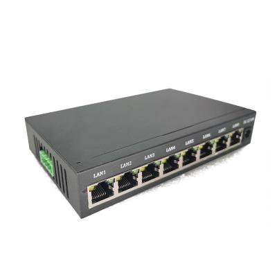 China 8 Ports 10/100/1000mbps Stackable Port 2 Uplink Port Unmanaged Poe Switch For Power Supply for sale