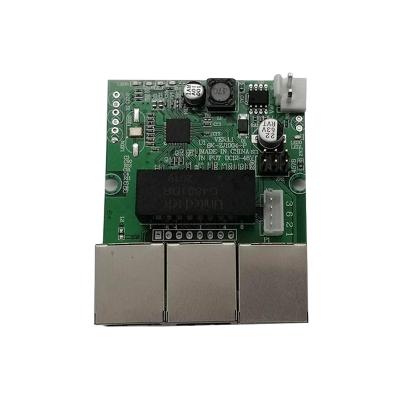 China POE 3+1 Port Ethernet 10/100Mbps Switch Module (REVERSE POE) for sale