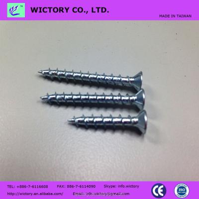 China Taiwan Phillip Coarse Thread Sharp Point Carbon Steel Window Screws for sale