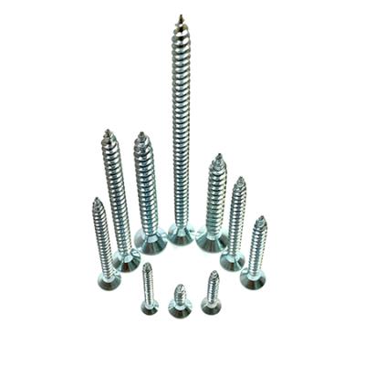 China Phillip pan or pozi drives csk head chipboard screws taiwan galvanized for sale