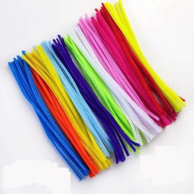 China Other Educational DIY Craft Toy Factory Supply 10colors Craft Madding Chenille Stems 30cm Kids DIY Pipe Cleaners for sale