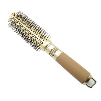 China Salon Factory Hot Sales Golden Hair Styling Tools Anti Static Head Straight Hair Curl Massage Hair Straightener for sale