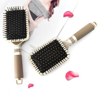 China Amazon hot selling fashion logo beauty custom durable salon home spot smooth massage scalp massager comb for sale