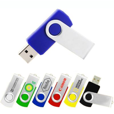 China Popular Newest Pivot Usb Flash Drive 4GB 8GB 16GB 32GB 64GB 128GB Memory Storage U Disk For Promotion Gift for sale