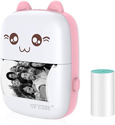 China Mini High Quality Mini Label Printer BT Kids Boy Girl Wireless Instant Pocket Printer for Kids Gifts for sale