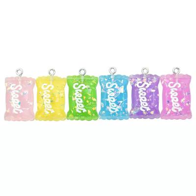 China Cute Colorful Sweet Candy Pendant Charms Earring Bracelet DIY Jewelry Making Pendants For Chirld Girl for sale