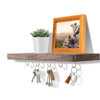 China Effortlessly Installed Home Key Holder Rack Hanging Organizer with High Quantity Hooks for sale