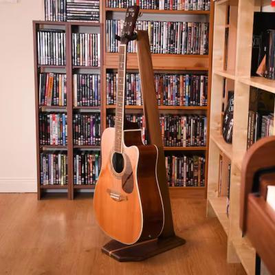 Chine Réservoirs de stockage Racks en bois Stand de guitare verticale pour guitare acoustique et électrique à vendre