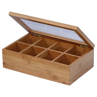 China Organize Your Tea Collection with this Serviceable Bamboo Painted Japanese Tea Box for sale