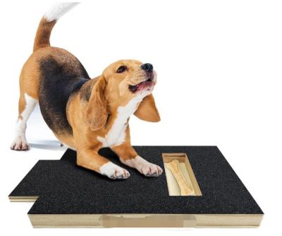 China OEM Dog Scratch Pad With Treat Box Dog Nail Scratch Board With Handle Cat Scratching Board for sale