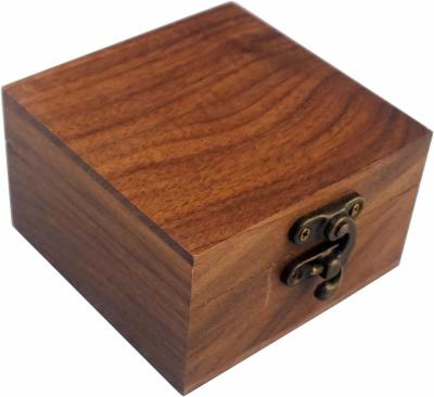 China High Gloss Rectangle Walnut Wood Crafts Jewelry Watch Wooden Gift Box with Custom Logo for sale