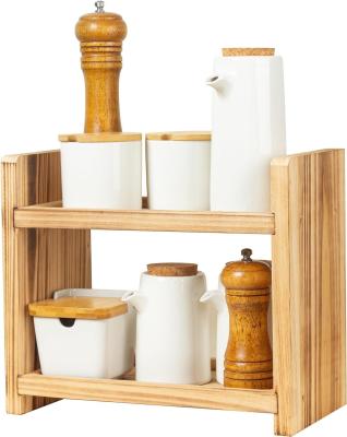 China Keep Your Spices Handy and Organized with this Wooden Spice Rack No. of Tiers Single for sale