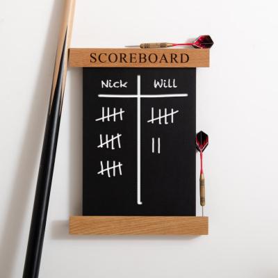 China 202406 Schwebende, gerahmte Anzeigetafel, Karten-Scoreboard, Holz-Scoreboard mit Chalkboard zu verkaufen