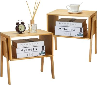 China CONSOLE TABLE End Tables Wood Living Room Nightstand Bedside Tables for Bedroom Storage for sale