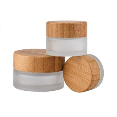 China Whitening Essence Skin Care Cream Jar 20g Cream Bottle Made of Ash Wood for Eye Cream for sale