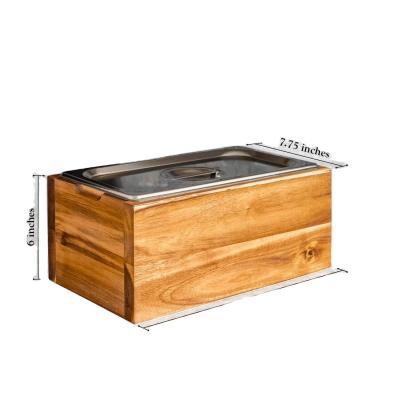 China Stainless Steel Kitchen Compost Bin with Folding Lid and Rust-Proof Insert As Your Request for sale