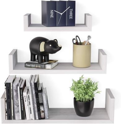 China Modernes Design Wandmontiertes Dekor Lagerregal für Heimmöbel Display-Organisator zu verkaufen