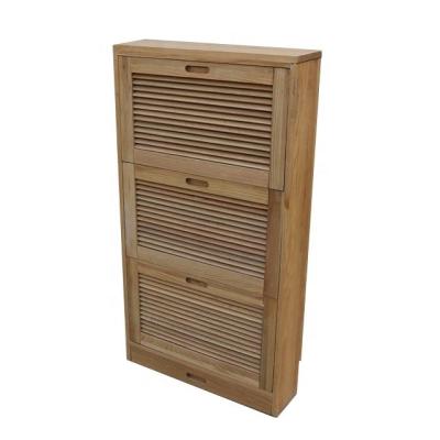 China Wood Shoe Rack Storage Cabinet The Perfect Addition to Any Living Room Furniture for sale