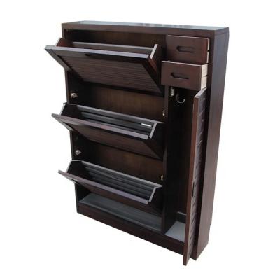 China Eco-Friendly Wooden Shoe Display Furniture Cabinet for General in Home Furniture for sale