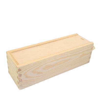 China Custom Wooden Wine Box for Gift Packing Solid Wood Plain Color or as Your Color Custom Order for sale