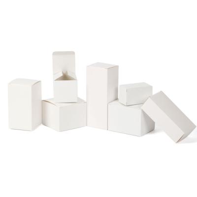 China Custom White Paper Box for Handmade Recyclable Product Packaging for sale