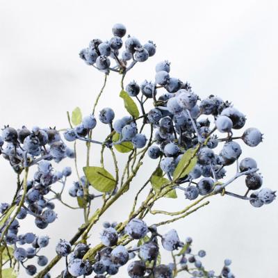 China Christmas Berry Stem Artificial Plants Red and Blue Berries for All Festivals Occasion for sale