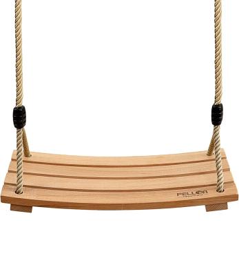 China Customized Logo Acceptable Gym Swing Set for Children Adult Kids Wood Tree Swing Seat for sale