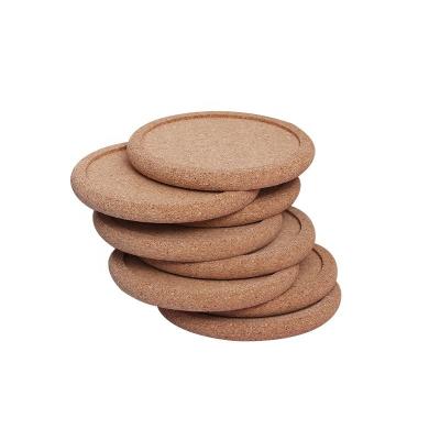 China Tafelversiering Accessoires moet hebben Eco-vriendelijke houten cup Mat Custom Cork Coasters Te koop