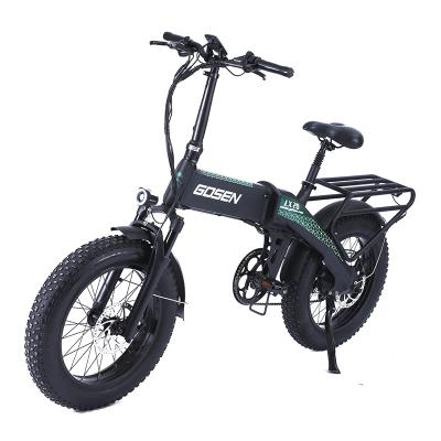 China Wholesale Customized Standard Fat Tire Electric Bike Ebike Full Suspension Foldable Bicycle for sale