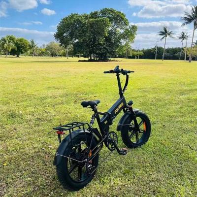 China Polarna M5 USA Aluminum Alloy Electric Bicycle Bike15AH Battery 750w City Fat Tire Mountain Foldable 32mph 20